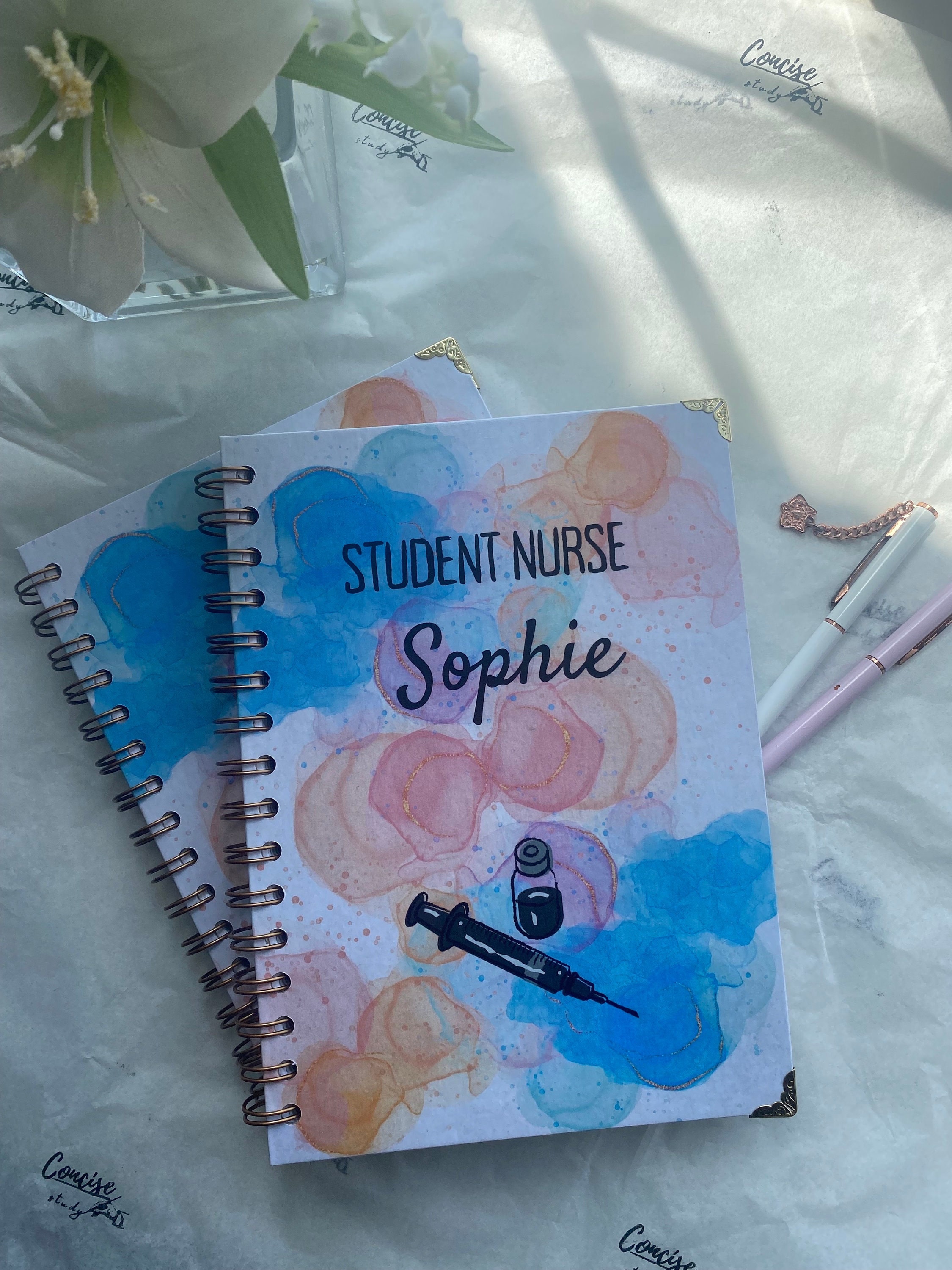 Student Nurse Planner Sept 2023-24 A5 Dated Week-to-view | Academic Diary/Planner for Nursing Student | Gift for Nurse| Concise Study