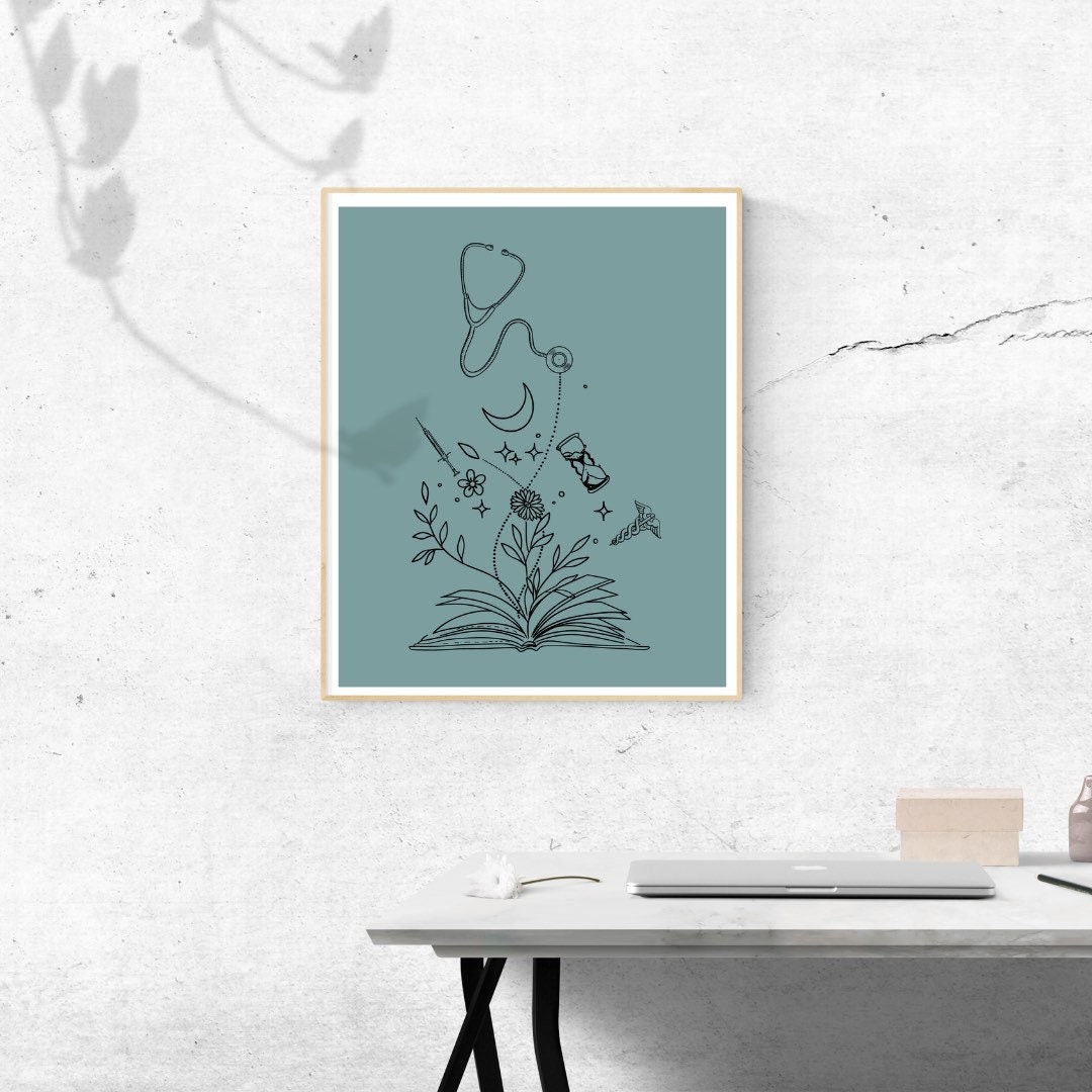 Future Doctor Wall Art medical Student Wall Art Student Etsy