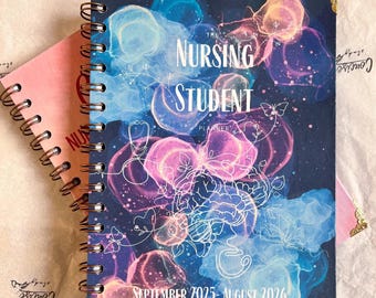 Student Nurse Planner Sept 2025-26 A5 Dated Week-to-view | Academic Diary/Planner for Nursing Student | Gift for Nurse| Concise Study