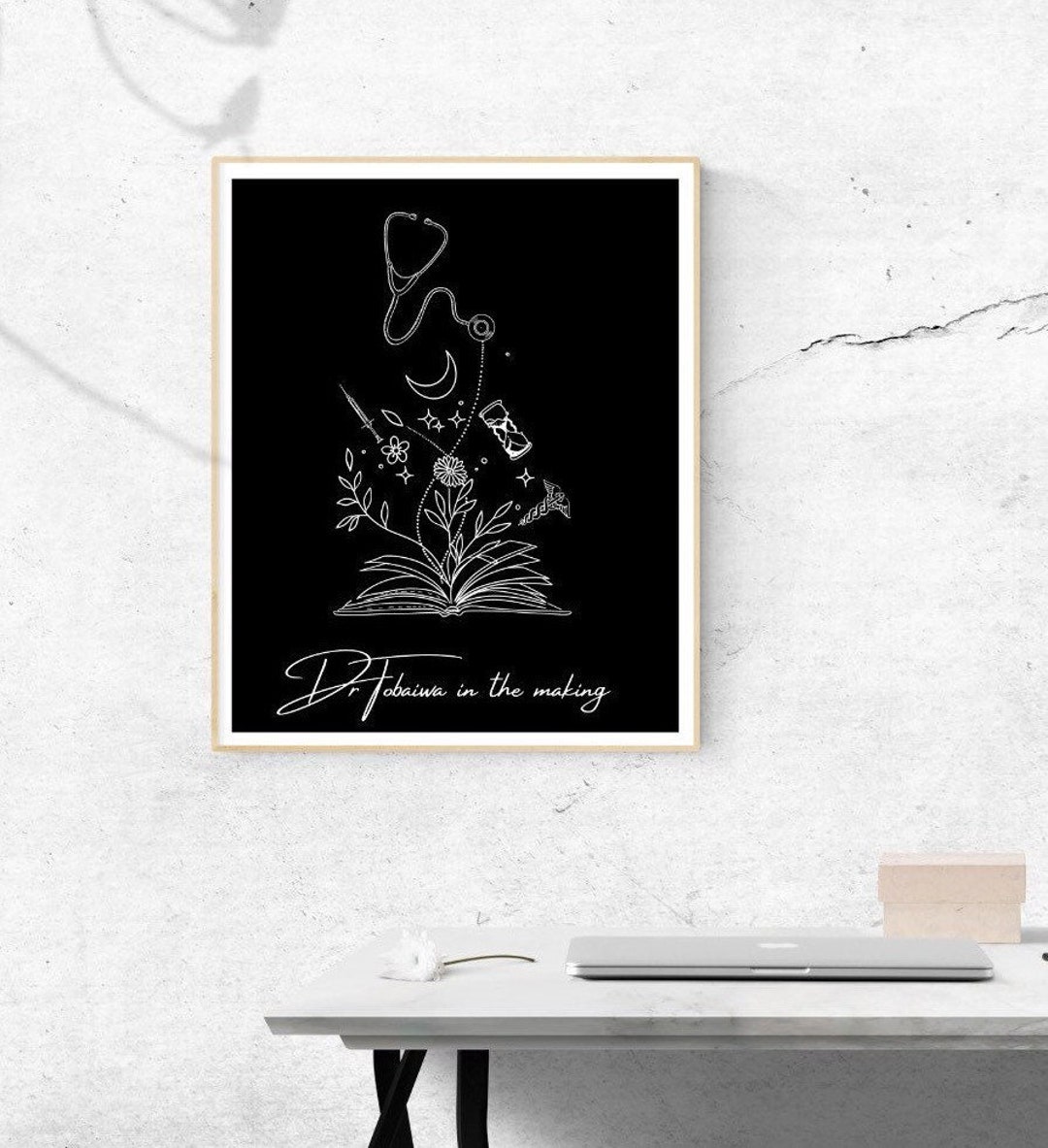 Future Doctor Wall Art medical Student Wall Art Student Etsy