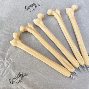 Bone Anatomy Pen Funky Human Skeleton Pen Black Ink Cute Gifts for ...