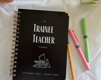 Trainee Teacher A5 Academic Diary Planner Sept 2023-24 | Trainee Teacher Supplies | Trainee Teacher Gift | University Planner