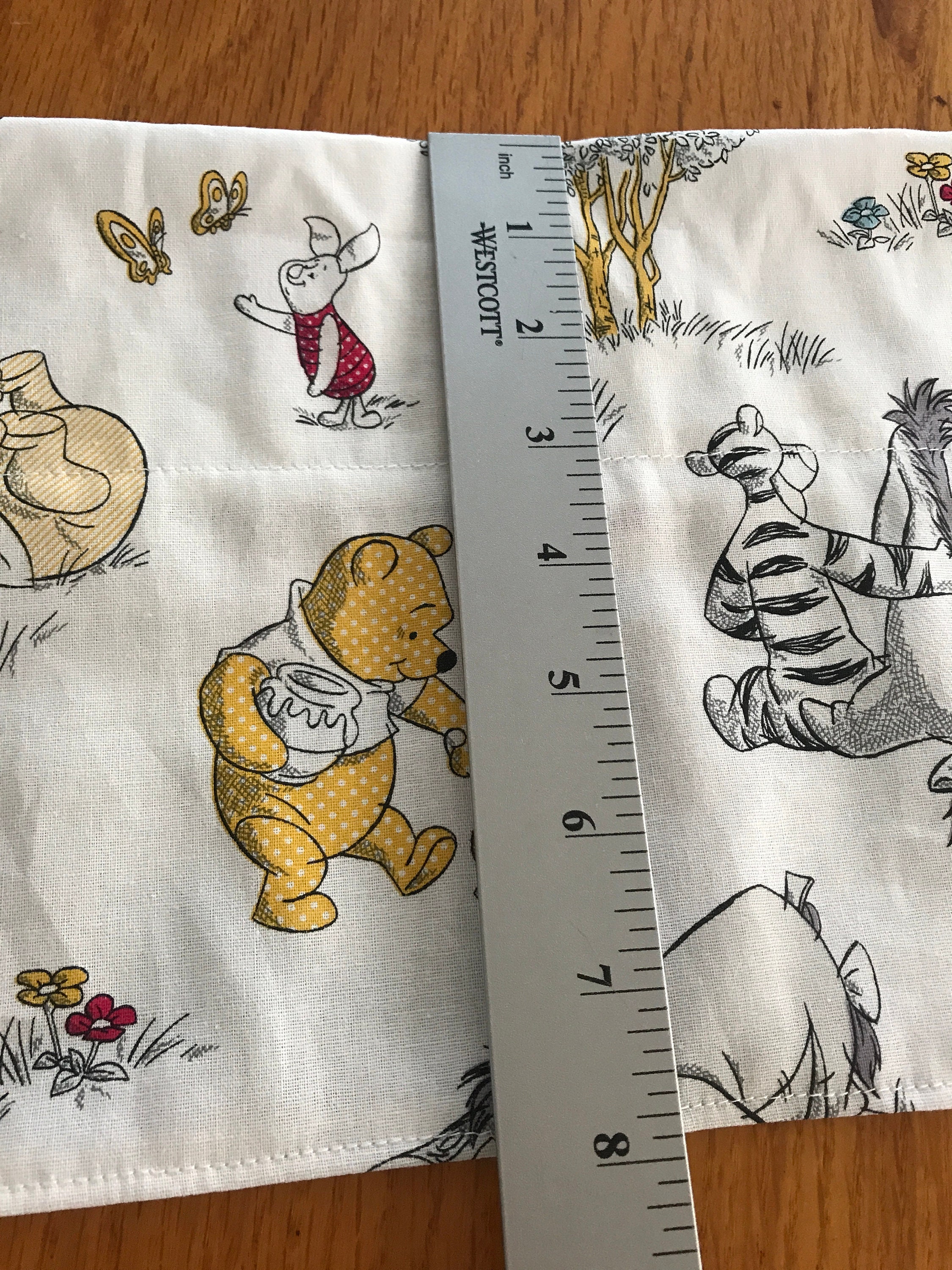 Pooh. Tiger. Valance Made With Winnie the Pooh Bear Material. SALE Nursery  Curtain 8 X42 Valance Kid Room Baby New Gift Best Deal on Etsy - Etsy