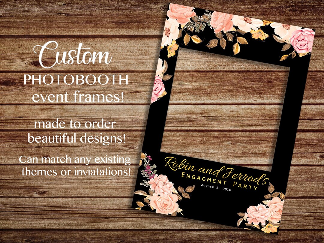 Event Photobooth Frame Etsy