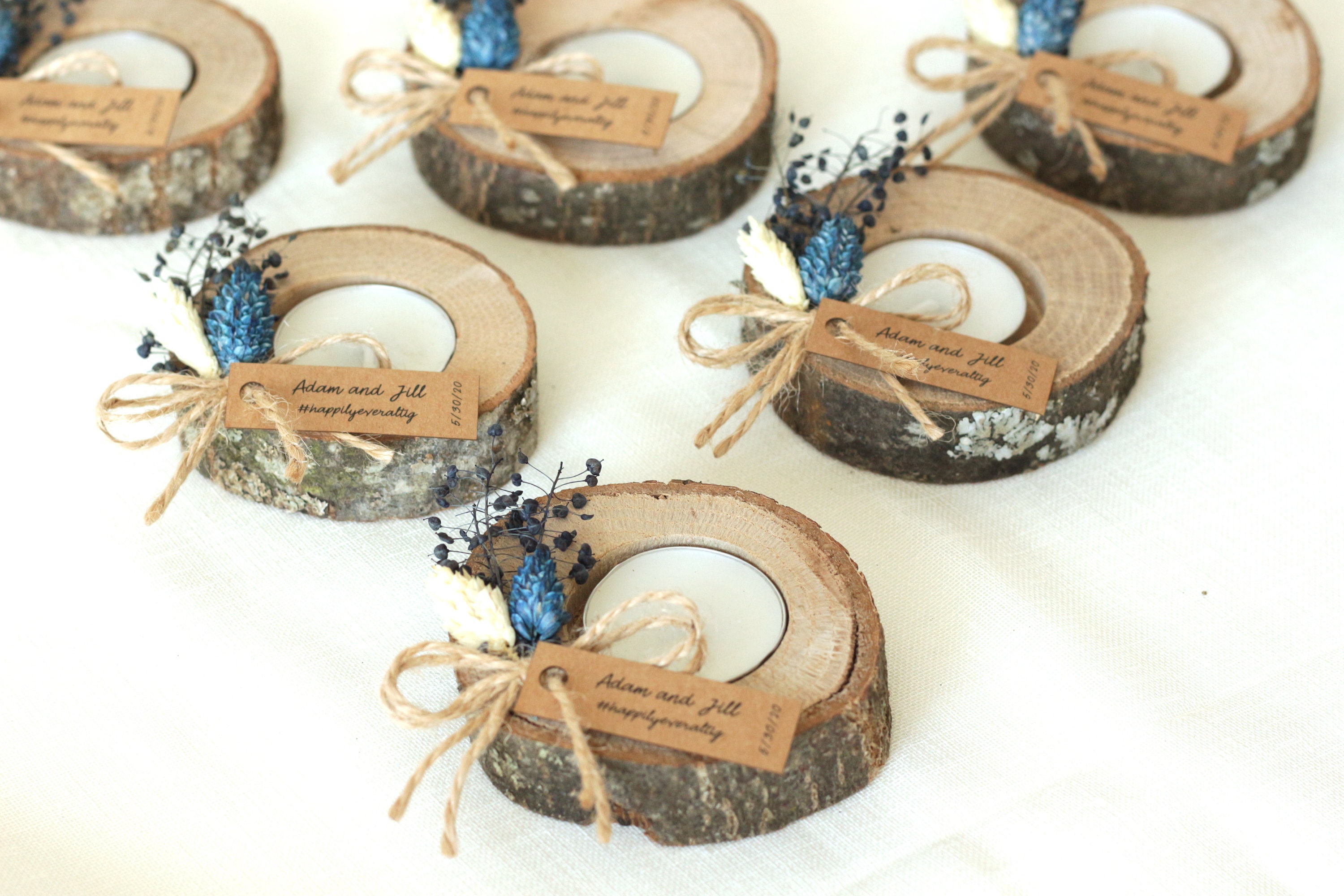 50 Pc Wedding Favors for Guests, Bulk Gifts, Rustic Wedding Favor ...