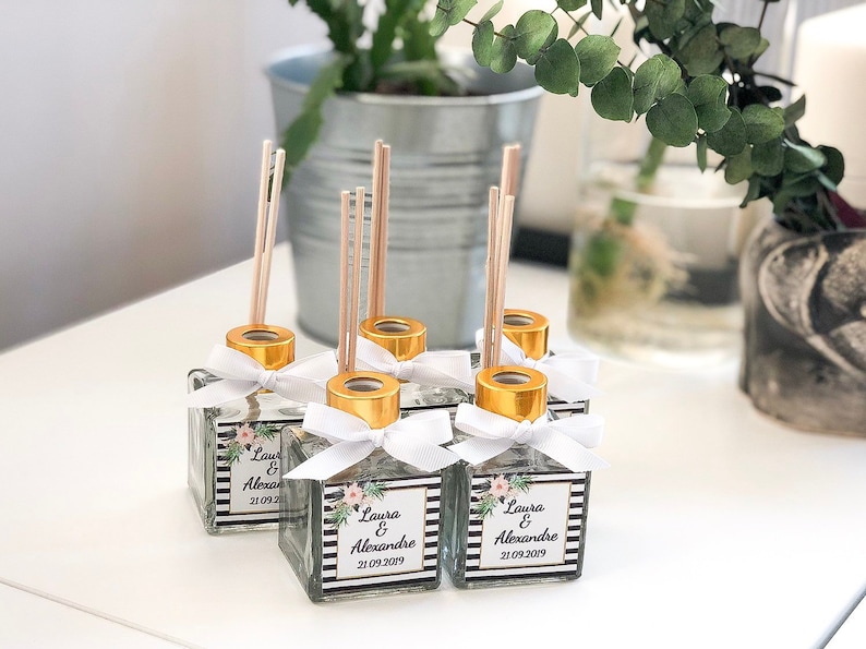 Reed Diffuser, Unique Wedding Favors, Baby Shower Gift Idea ...