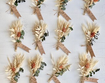 Coworker Gift - Client Gifts Bulk - Corporate Event - Magnet Flower Bouquet - Custom Logo - Thank You Staff - Promotional Item - Memory Gift