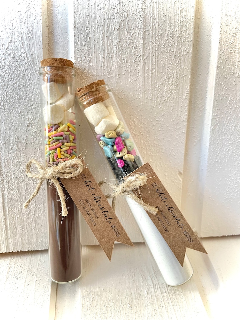 Hot Chocolate Favors for Guest Bulk Gift Winter Wedding Etsy