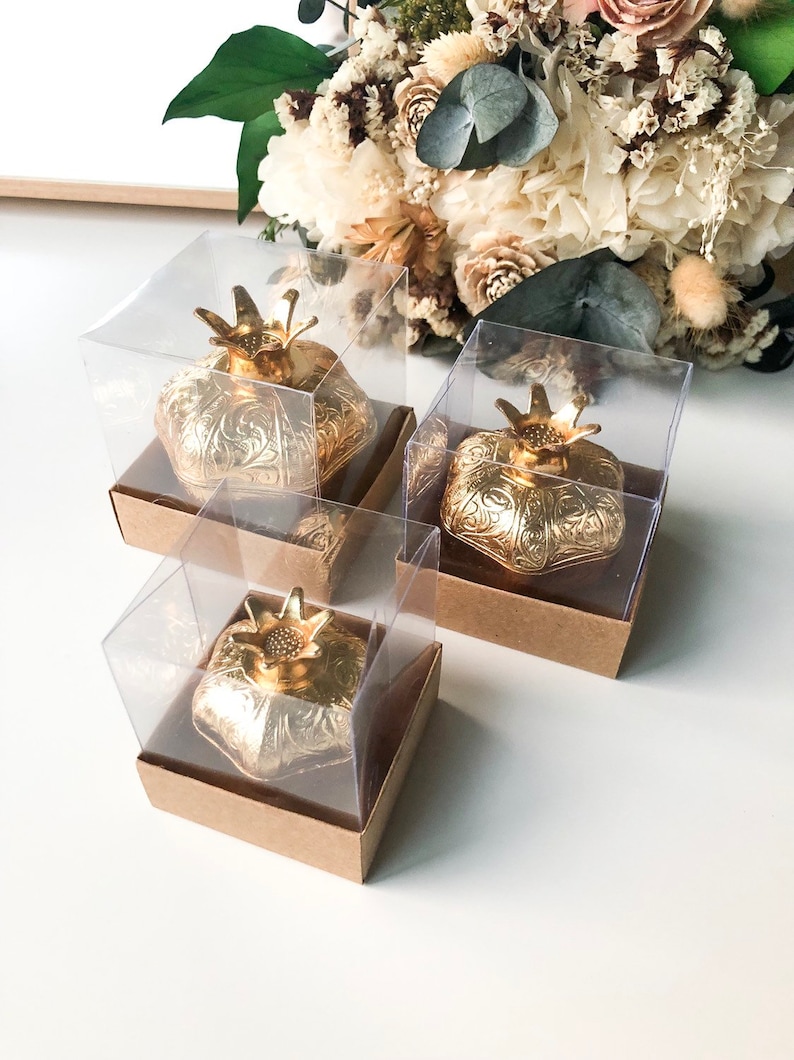 Gold Wedding Favors For Guests Unique Wedding Favor Boxes Etsy