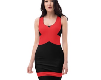 Vestido ajustado fino