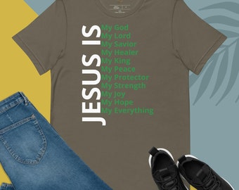 Jesús es camiseta unisex