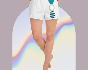 Round in Circles Pantalones cortos deportivos para mujer