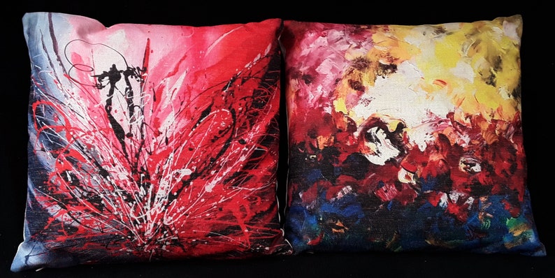 Exclusive to Decor Dreams Art Gallery Hahndorf Printed from original oil paintings Set of three CushionPillow Cover/'s