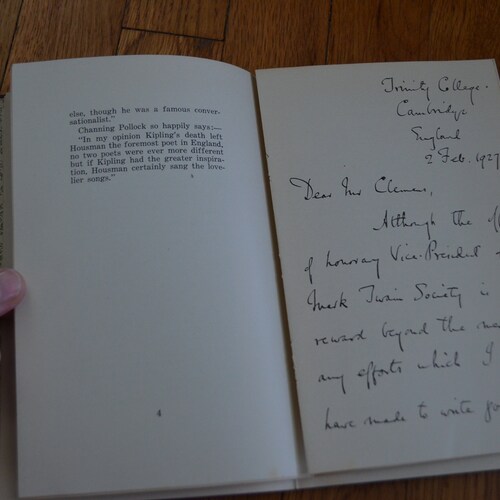 VINTAGE 1930's 1930s SET of 3 A. shops E. HOUSMAN Books Six Poems An Evening With A. E. Housman A Shropshire Lad Poetry