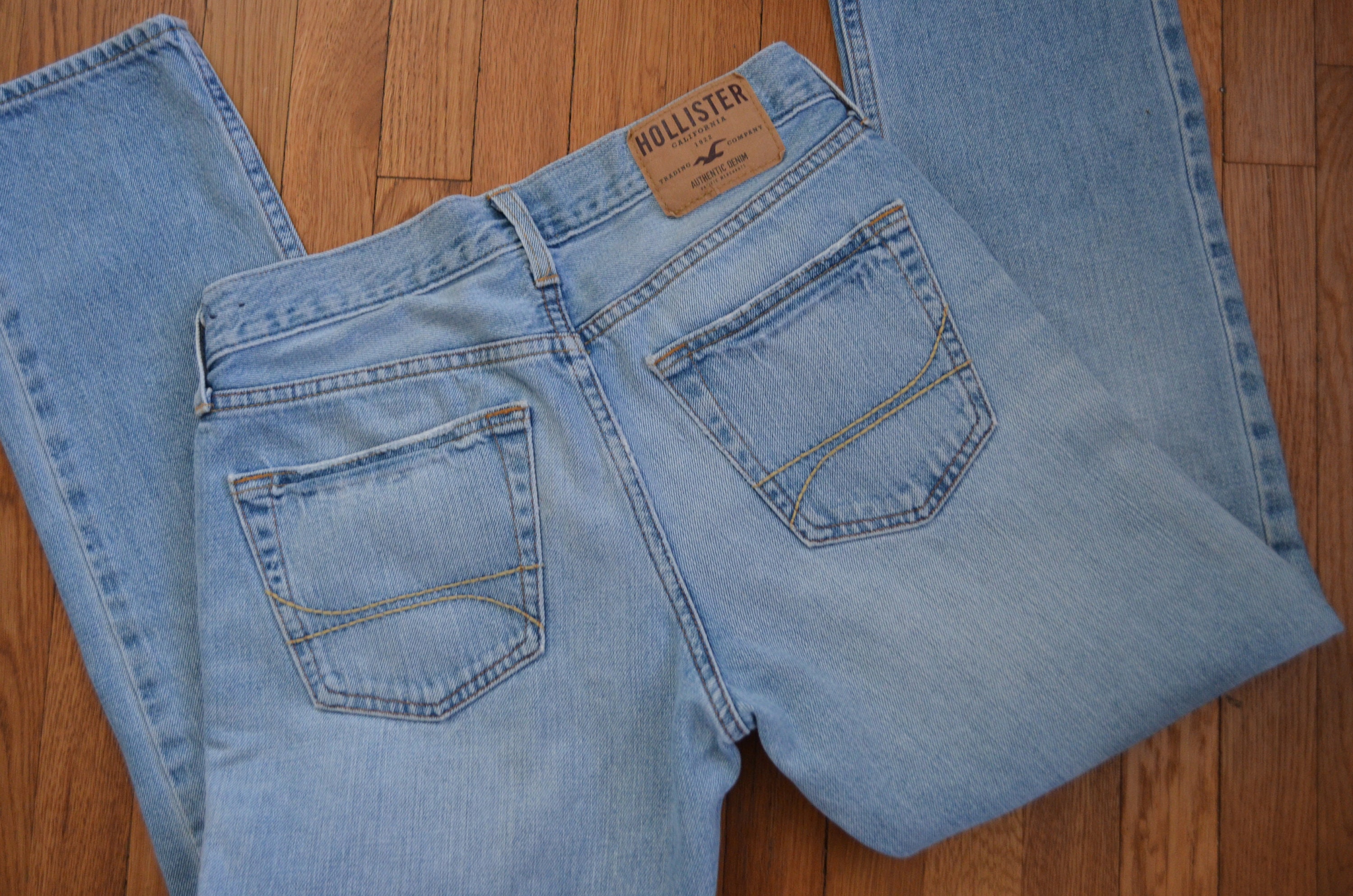 Vintage HOLLISTER California 1922 AUTHENTIC DENIM Slim Straight