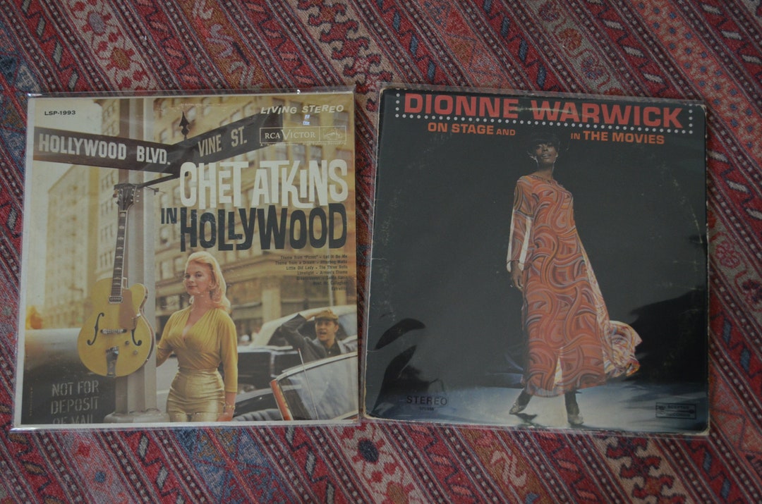 VINTAGE VINYL Record Bundle 2 1960 s 1960s Movie Theme Albums Chet vintage-vinyl-record-bundle-2-1960-s-1960s-movie-theme-albums-chet