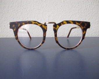 large acetate glasses in panto style tortoise tortoise tortoise tortoise with metal temples