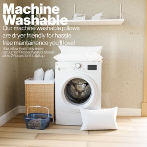 Machine washable Throw pillows insert with down alternative throw inserts