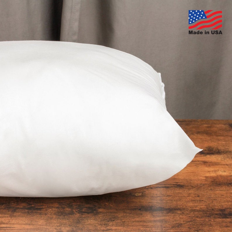 1 Down Alternative Stuffing Euro Pillow Insert Throw Pillow Etsy