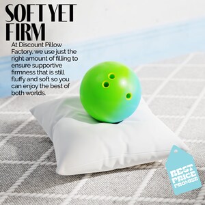 Soft, firm and fluffy cushion filling for Karate chop cushions