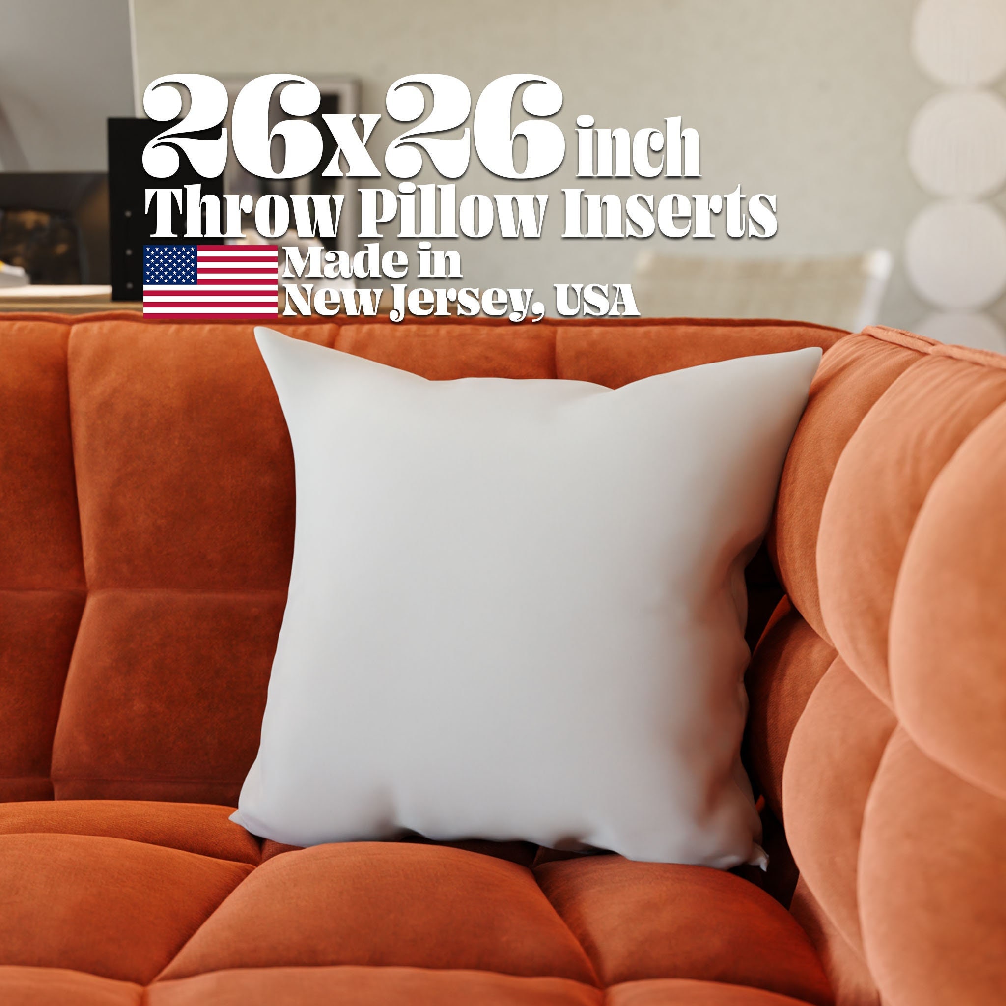 26 inch euro pillow insert hotsell