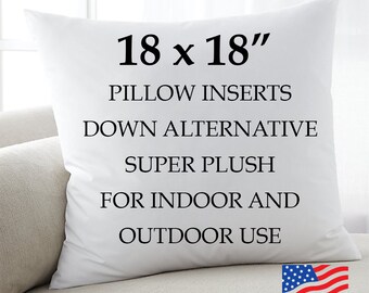 Cojines Set Of 2 Throw Pillow Insert,18x18 Inches D Fr14cjn 