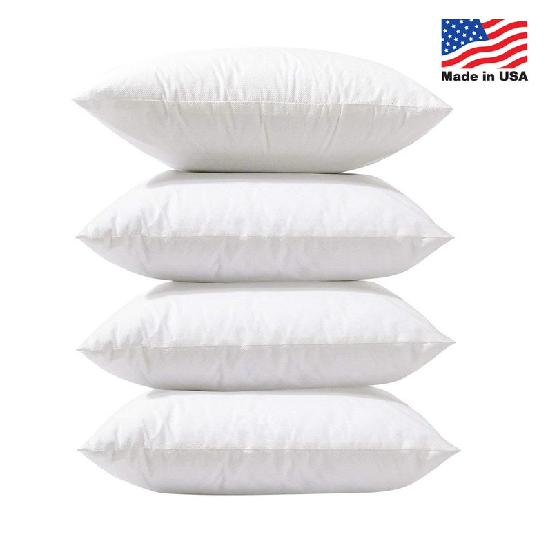 18x18 Euro Pillow Inserts Form Insert Throw Pillow Inserts Etsy