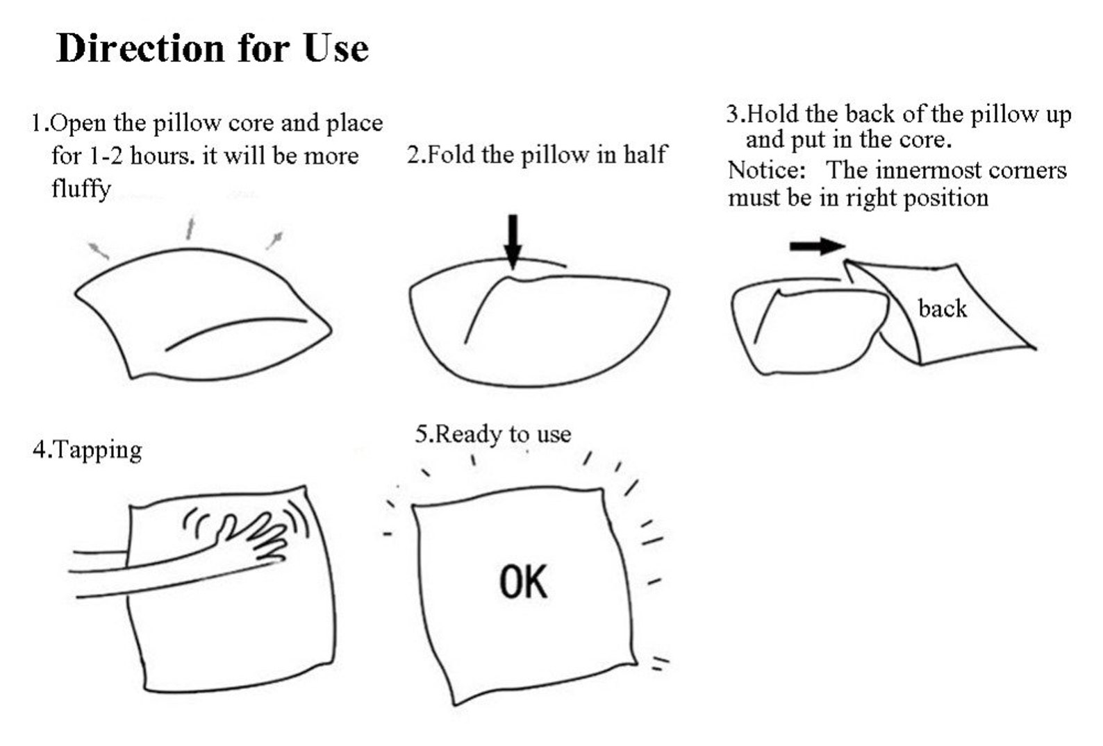 2 Down Alternative Pillow Forms Euro Pillow Inserts square Etsy