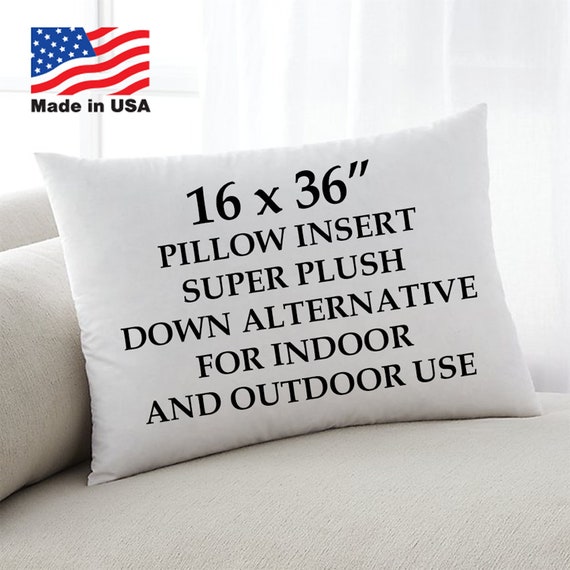 16x36 Sham Pillow Inserts Decorative Pillow Insert Throw Etsy