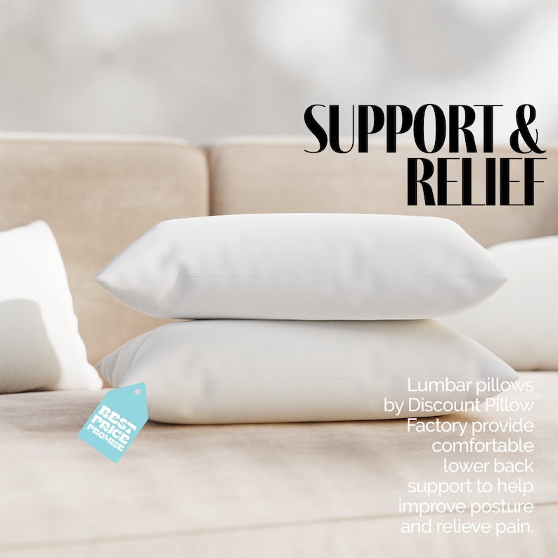 supportive cushion inserts for couch and sofa.