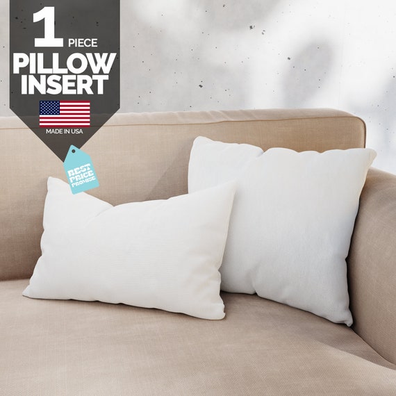 INNER Inner cushion, white/firm, 20x20 - IKEA