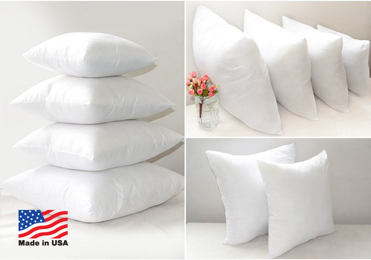 18x18 Euro Pillow Inserts Form Insert Throw Pillow Inserts Etsy