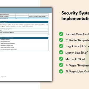 Security System Implementation