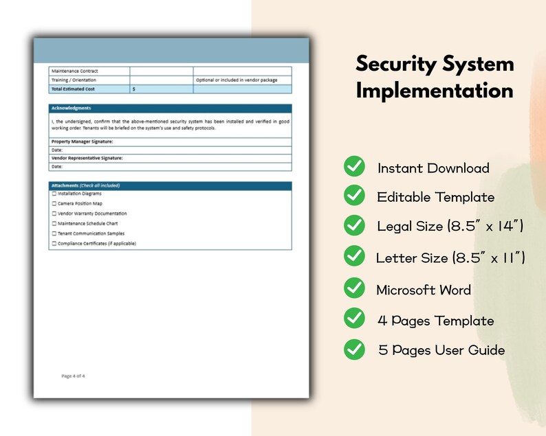 Security System Implementation