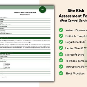 Site Risk Assessment Form