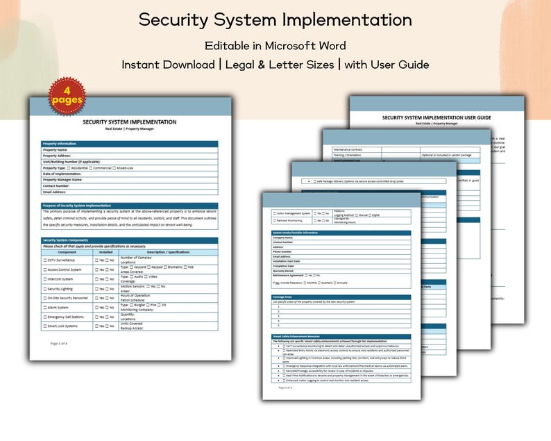 Security System Implementation