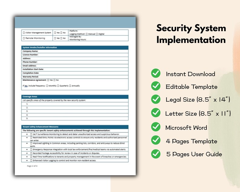 Security System Implementation