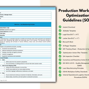Production Workflow Optimization Guidelines