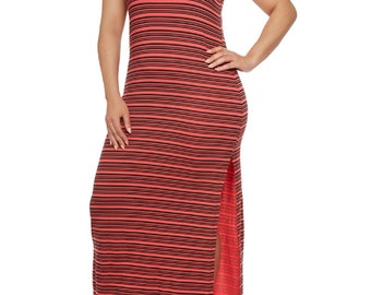 Set of 6 Obsidian Stripe Maxi Dress (S,M,L)