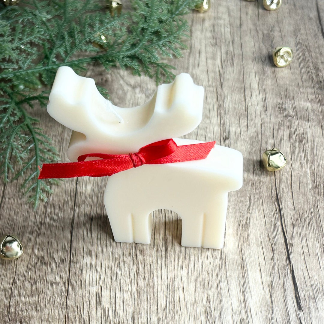 Elk Candle//reindeer Candle//sculpture Candles//christmas Ornament