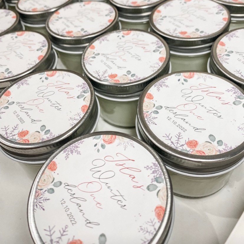 Winter Onederland CandlesBaby Girl Pink Shower FavorsBabys 1st Birthday Candle FavorsBabys 1st BirthdayWinter wonderland