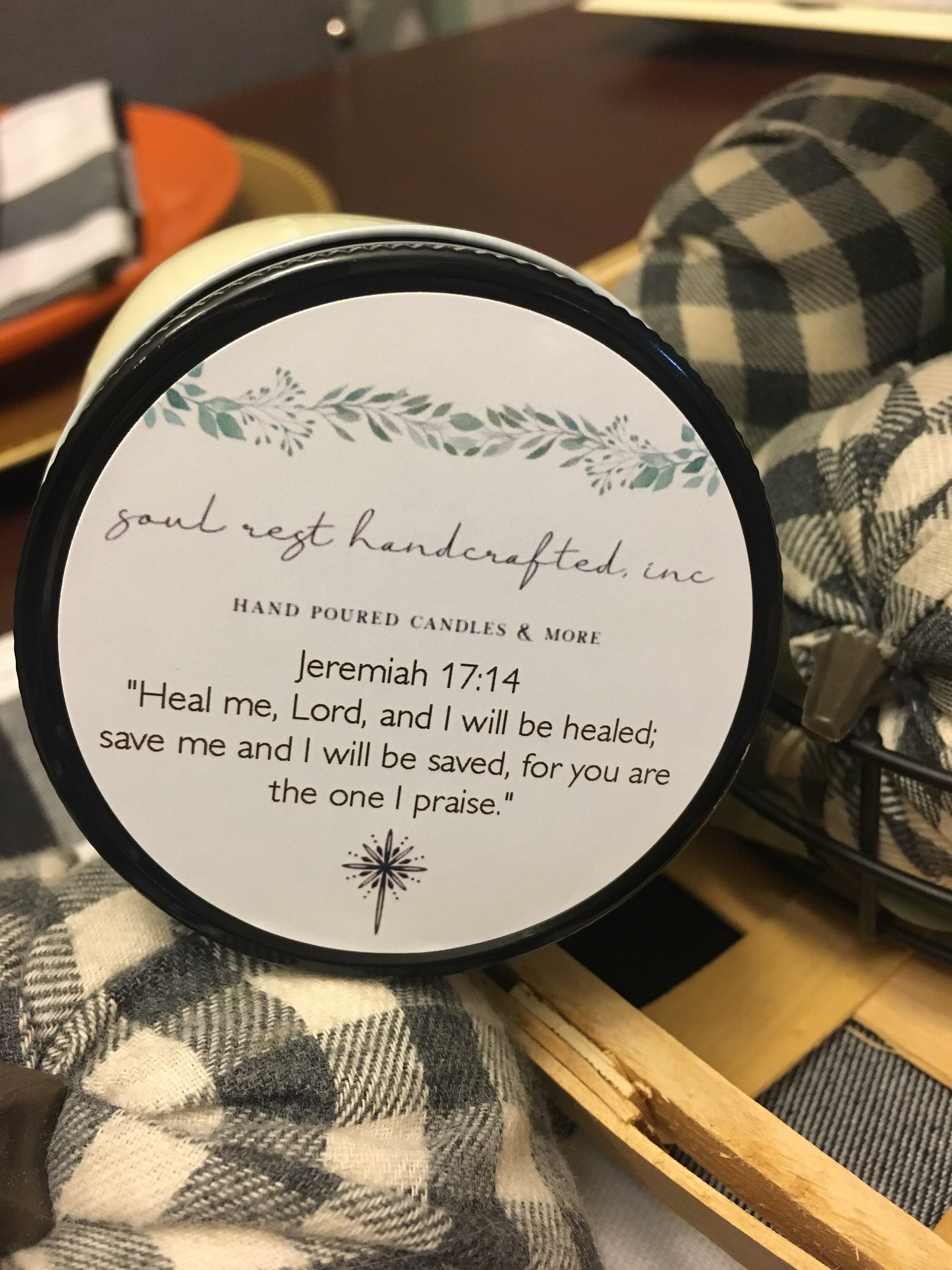 Healing Candles//Prayer Candles//Scripture Soy Wax Candle//Get Etsy