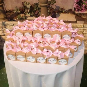 Pink Baby Shower Candle Favors: CocoSoy Wax, Personalized Label