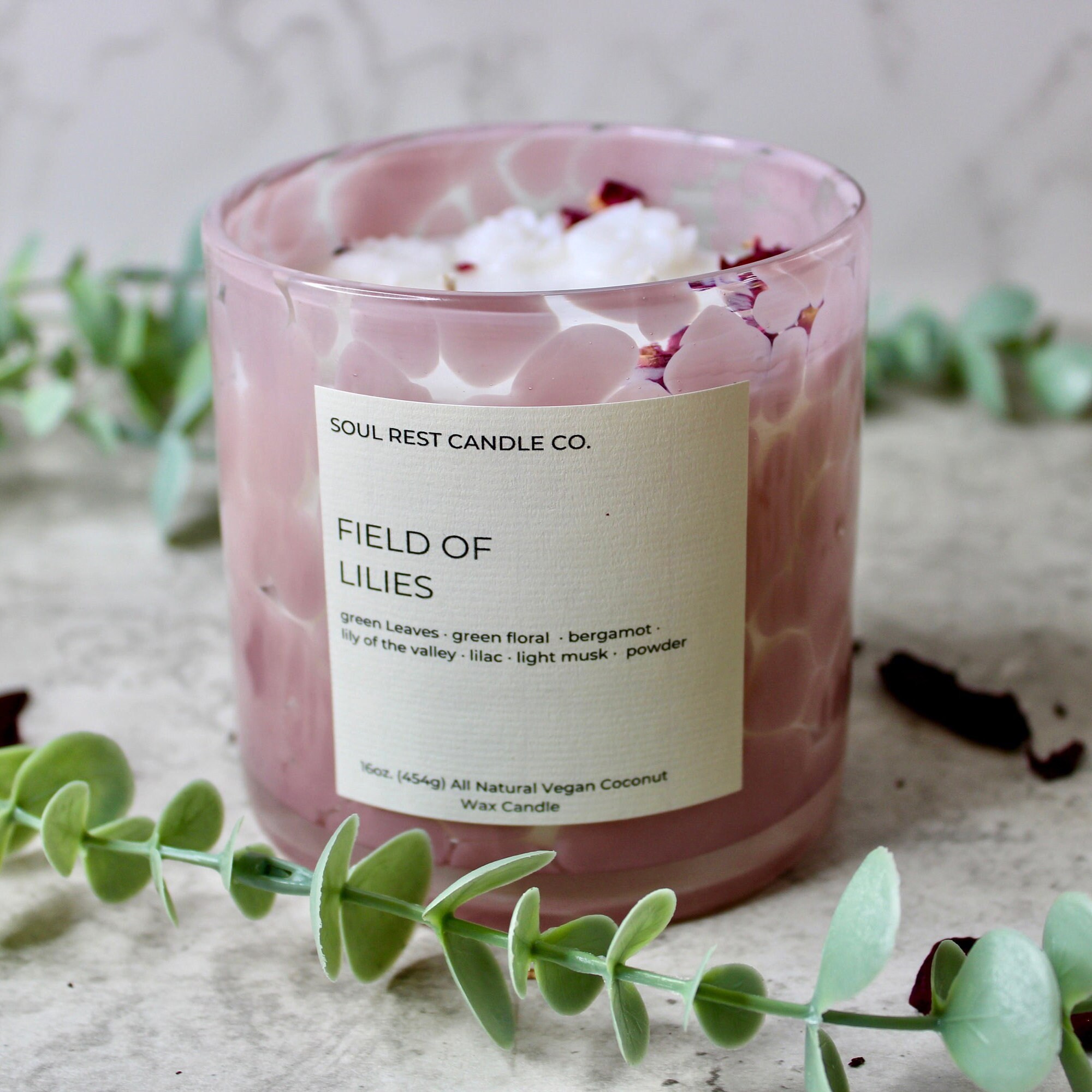 Field of Lilies Scented Candle//lily of the Valley - Etsy