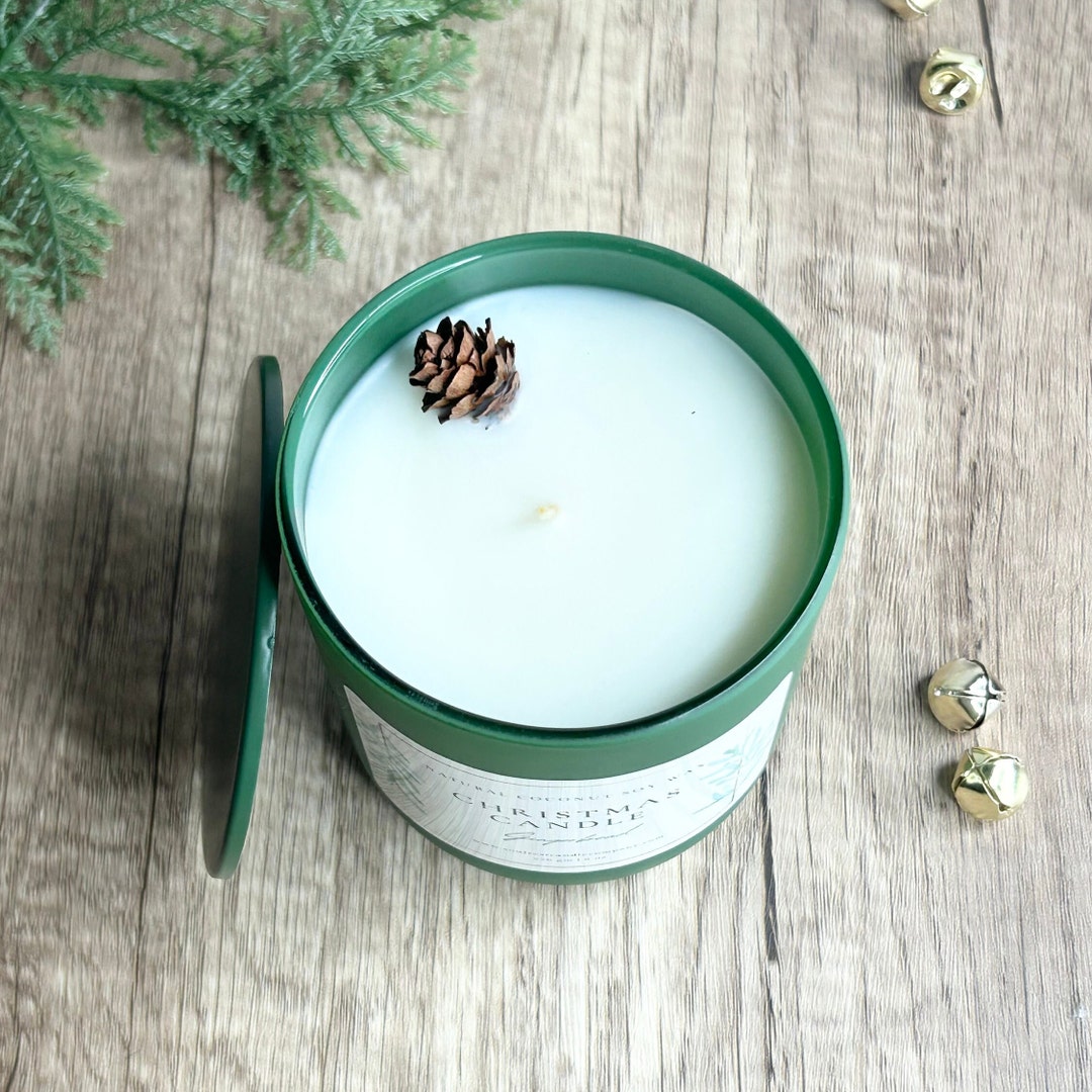 Gingerbread Scented Candle//christmas Candles//soy Wax Blend Etsy