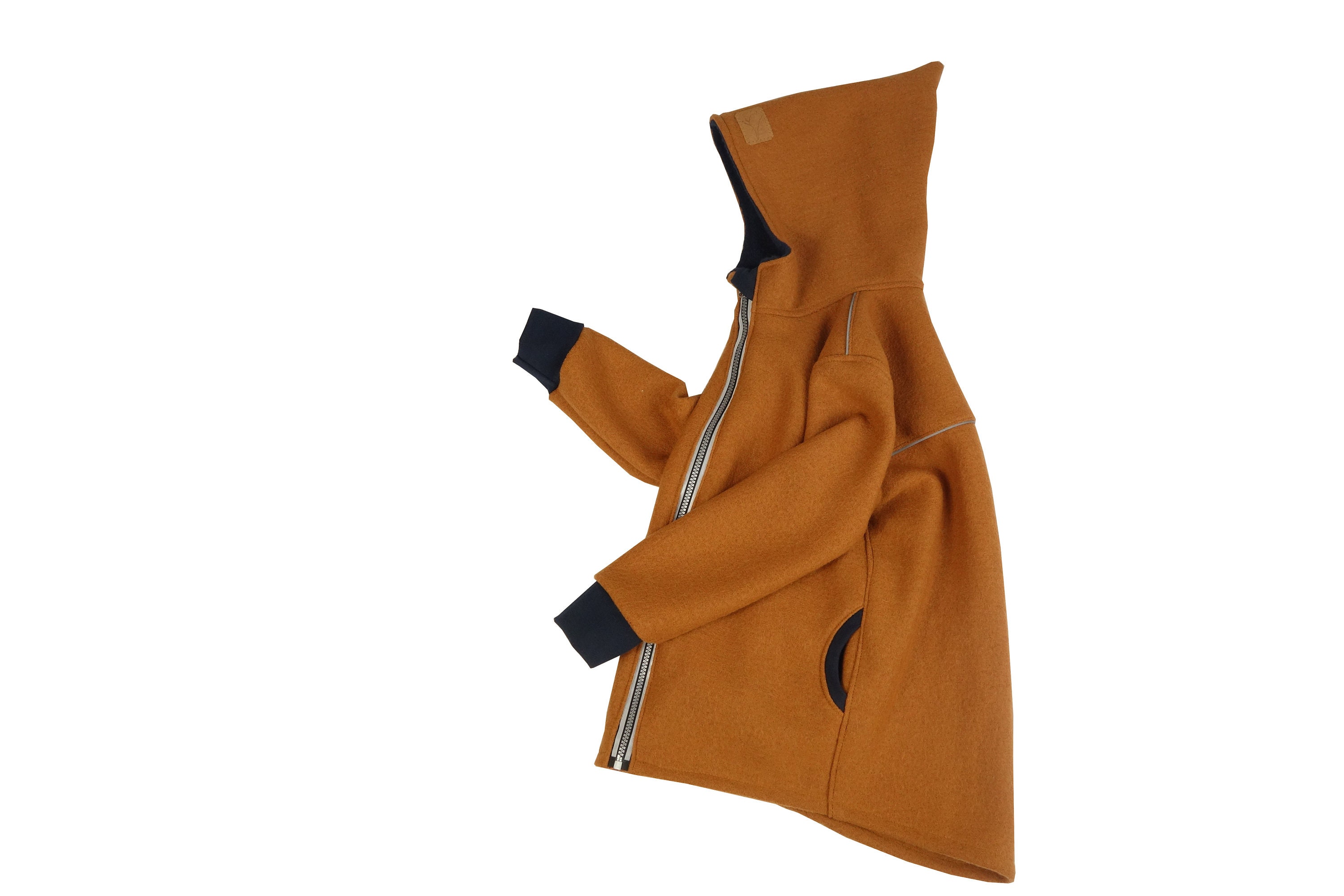 Zip-in-system Outer Jacket Wool for Kids Girls Boys - Etsy