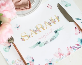 Winnie The Pooh Baby Pink Placemat