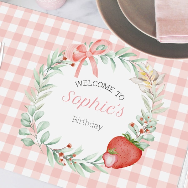 Paper Placemats Baby Shower Etsy