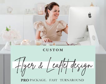 Custom Flyer & Leaflet Design: Professional Business Marketing