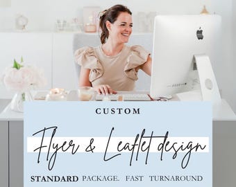 Custom Flyer & Leaflet Design: Professional Business Marketing
